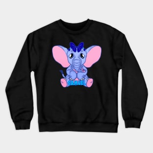 Baby Elephant for Samuel Crewneck Sweatshirt